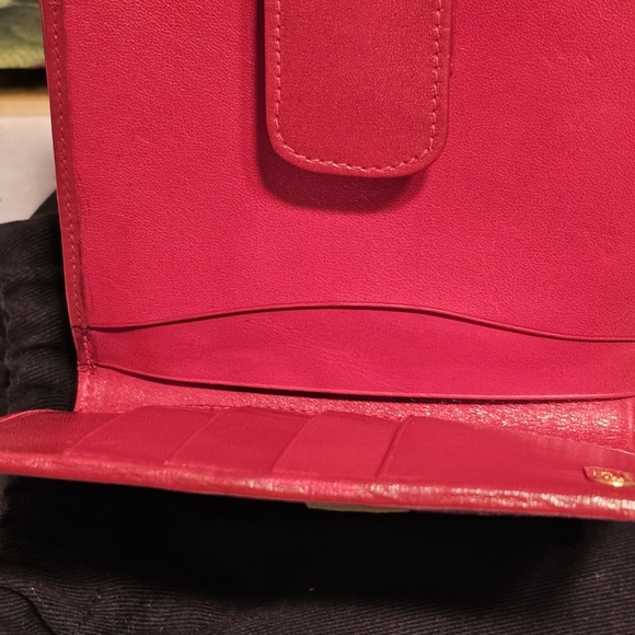 Vintage Fendi Leopard Print Canvas/Leather Kisslock Bifold Wallet & Dust Bag - Picture 13 of 16